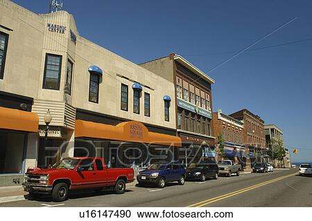 Stock Image -  Marquette, MI, Michigan, Upper Peninsula, downtown. Fotosearch
