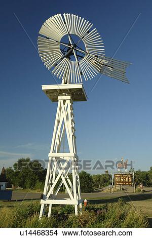 Miles City, MT, Montana, Range Riders Museum, windmill View Large Photo Image Picture - Miles City, MT, Montana, Range Riders Museum, windmill. Fotosearch