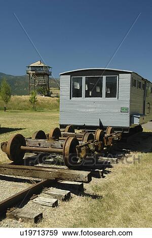 Stock Photo -  Missoula, MT, Montana, Historical Museum at Fort Missoula. Fotosearch