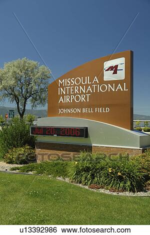 Missoula, MT, Montana, Missoula International Airport View Large Photo Image Stock Photograph - Missoula, MT, Montana, Missoula International Airport. Fotosearch