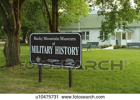 Stock Image -  Missoula, MT, Montana, Rocky Mountain Museum of Military History. Fotosearch