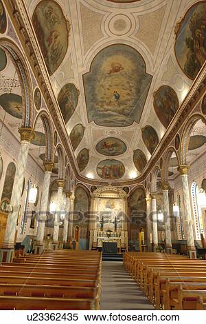 Stock Photography -  Missoula, MT, Montana, St. Francis Xavier Church 1889. Fotosearch