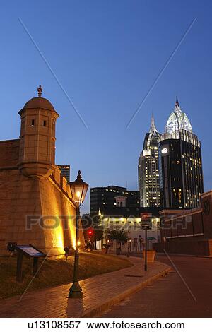Mobile, Alabama, AL, View Large Photo Image Stock Photo - Mobile, Alabama, AL, . Fotosearch