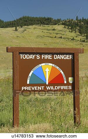 Moiese, MT, Montana, Headquarters National Bison Range, Flathead Indian Reservation, Mission Valley, Todays Fire Danger sign, Prevent Wildfires, High View Large Photo Image Stock Image - Moiese, MT, Montana, Headquarters National Bison Range, Flathead Indian Reservation, Mission Valley, Todays Fire Danger sign, Prevent Wildfires, High. Fotosearch