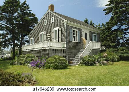 Monhegan Island, ME, Maine, island home View Large Photo Image Stock Photo - Monhegan Island, ME, Maine, island home. Fotosearch