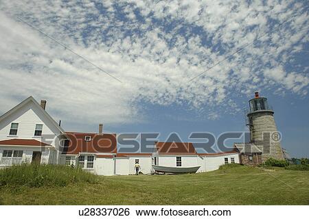 Monhegan Island, ME, Maine, Museum at Lighthouse Hill View Large Photo Image Stock Photograph - Monhegan Island, ME, Maine, Museum at Lighthouse Hill. Fotosearch