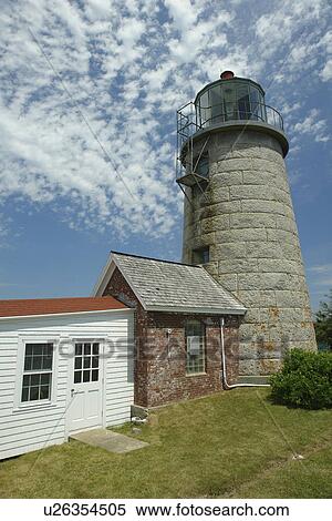 Monhegan Island, ME, Maine, Museum at Lighthouse Hill View Large Photo Image Stock Photography - Monhegan Island, ME, Maine, Museum at Lighthouse Hill. Fotosearch