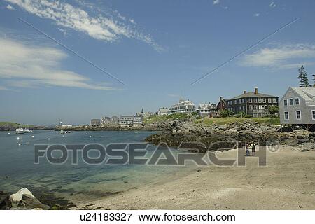 Monhegan Island, ME, Maine, View Large Photo Image Stock Photo - Monhegan Island, ME, Maine, . Fotosearch