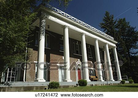 Stock Image -  Moscow, ID, Idaho, University of Idaho, Kappa Sigma Fraternity. Fotosearch