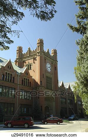 Moscow, ID, Idaho, University of Idaho, Administration Building, Clock Tower View Large Photo Image Stock Photograph - Moscow, ID, Idaho, University of Idaho, Administration Building, Clock Tower. Fotosearch
