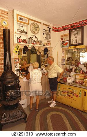 Mount Airy, NC, North Carolina, Andy Griffith Show Wally's Service Station View Large Photo Image Stock Photo - Mount Airy, NC, North Carolina, Andy Griffith Show Wally's Service Station. Fotosearch