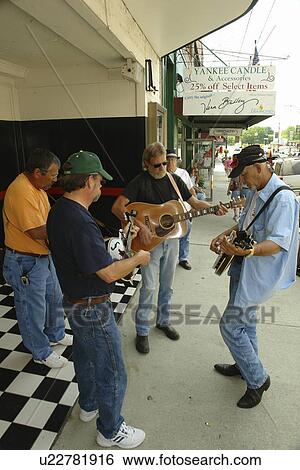 Mount Airy, NC, North Carolina, Downtown, Main Street, street musicians View Large Photo Image Stock Photograph - Mount Airy, NC, North Carolina, Downtown, Main Street, street musicians. Fotosearch