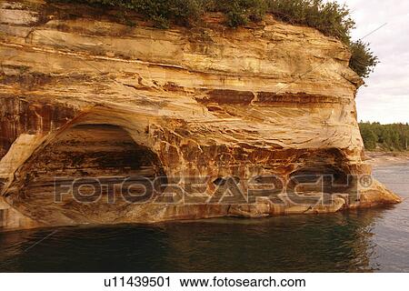 Munsing, MI, Michigan, Upper Peninsula, Lake Superior, Pictured Rocks Boat Cruise, Pictured Rocks National Lakeshore, sunset View Large Photo Image Stock Image - Munsing, MI, Michigan, Upper Peninsula, Lake Superior, Pictured Rocks Boat Cruise, Pictured Rocks National Lakeshore, sunset. Fotosearch
