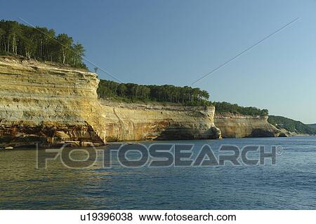Munsing, MI, Michigan, Upper Peninsula, Lake Superior, Pictured Rocks Boat Cruise, Pictured Rocks National Lakeshore View Large Photo Image Stock Photo - Munsing, MI, Michigan, Upper Peninsula, Lake Superior, Pictured Rocks Boat Cruise, Pictured Rocks National Lakeshore. Fotosearch