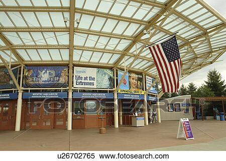 Stock Photography -  Mystic, CT, Connecticut, Mystic Aquarium. Fotosearch