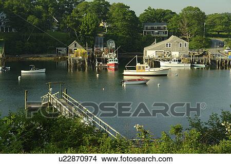 New Harbor, ME, Maine, Pemaquid, fishing harbor View Large Photo Image Picture - New Harbor, ME, Maine, Pemaquid, fishing harbor. Fotosearch