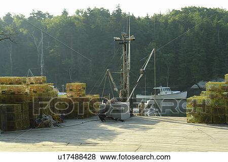 New Harbor, ME, Maine, Pemaquid, fishing harbor View Large Photo Image Stock Photo - New Harbor, ME, Maine, Pemaquid, fishing harbor. Fotosearch