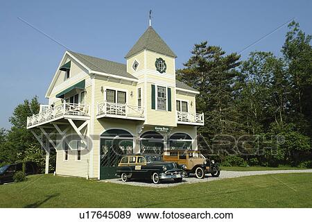New Harbor, ME, Maine, Pemaquid, Carriage House Hotel View Large Photo Image Stock Photo - New Harbor, ME, Maine, Pemaquid, Carriage House Hotel. Fotosearch
