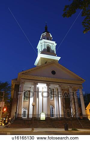 New Haven, CT, Connecticut, First Methodist Church, evening View Large Photo Image Stock Image - New Haven, CT, Connecticut, First Methodist Church, evening. Fotosearch