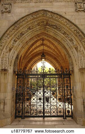 Stock Photo -  New Haven, CT, Connecticut, Yale University. Fotosearch