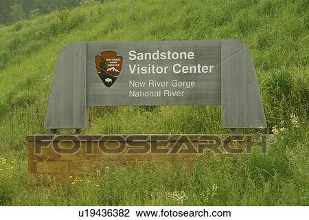 New River Gorge National River, WV, West Virginia, Sandstone Visitor Center, entrance sign View Large Photo Image Stock Image - New River Gorge National River, WV, West Virginia, Sandstone Visitor Center, entrance sign. Fotosearch
