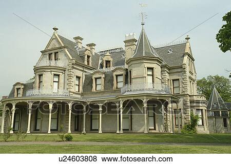 Stock Photo -  Norwalk, CT, Connecticut, Lockwood-Matthews Mansion Museum. Fotosearch