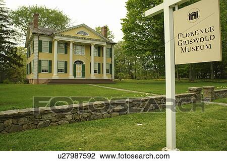Old Lyme, CT, Connecticut, Florence Griswold Museum View Large Photo Image Stock Image - Old Lyme, CT, Connecticut, Florence Griswold Museum. Fotosearch