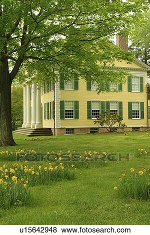 Stock Photo -  Old Lyme, CT, Connecticut, Florence Griswold Museum. Fotosearch