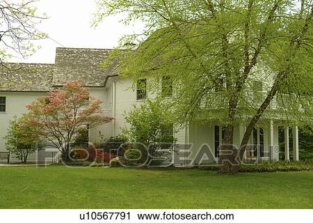Stock Image -  Old Lyme, CT, Connecticut, Lyme Art Association, Museum. Fotosearch