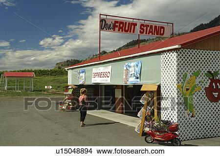 Oroville, WA, Washington, Okanogan Valley, Roadside Fruit Stand View Large Photo Image Picture - Oroville, WA, Washington, Okanogan Valley, Roadside Fruit Stand. Fotosearch