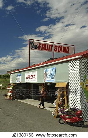 Oroville, WA, Washington, Okanogan Valley, Roadside Fruit Stand View Large Photo Image Stock Image - Oroville, WA, Washington, Okanogan Valley, Roadside Fruit Stand. Fotosearch