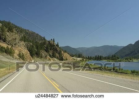 Plains, MT, Montana, Clark Fork River, road View Large Photo Image Stock Photo - Plains, MT, Montana, Clark Fork River, road. Fotosearch