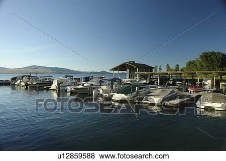 Polson, MT, Montana, Flathead Indian Reservation, Mission Valley, Flathead Lake, marina View Large Photo Image Stock Photo - Polson, MT, Montana, Flathead Indian Reservation, Mission Valley, Flathead Lake, marina. Fotosearch