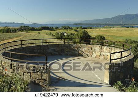 Polson, MT, Montana, Flathead Indian Reservation, Mission Valley, Flathead Lake, overlook View Large Photo Image Stock Photo - Polson, MT, Montana, Flathead Indian Reservation, Mission Valley, Flathead Lake, overlook. Fotosearch