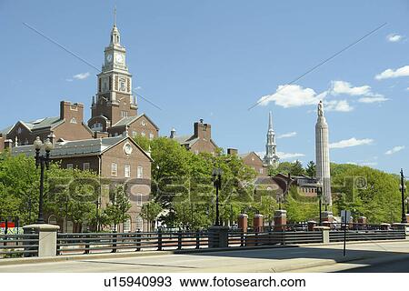 Stock Image -  Providence, RI, Rhode Island, Downtown. Fotosearch