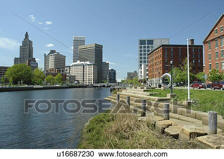 Providence, RI, Rhode Island, Downtown Skyline View Large Photo Image Stock Image - Providence, RI, Rhode Island, Downtown Skyline. Fotosearch