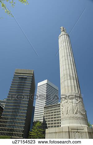 Stock Image -  Providence, RI, Rhode Island, Downtown Skyline. Fotosearch