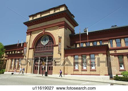 Stock Photo -  Providence, RI, Rhode Island, Downtown. Fotosearch