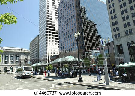 Providence, RI, Rhode Island, Downtown View Large Photo Image Stock Photo - Providence, RI, Rhode Island, Downtown. Fotosearch