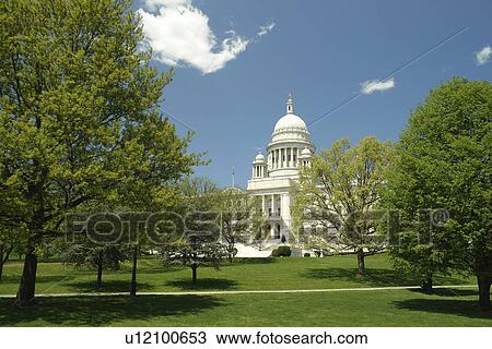 Providence, RI, Rhode Island, Downtown, State Capitol Building, State House View Large Photo Image Stock Image - Providence, RI, Rhode Island, Downtown, State Capitol Building, State House. Fotosearch