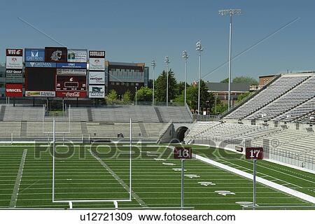Pullman, WA, Washington, Washington State University, Bohler Athletic Complex, Cougars Stadium View Large Photo Image Stock Photo - Pullman, WA, Washington, Washington State University, Bohler Athletic Complex, Cougars Stadium. Fotosearch