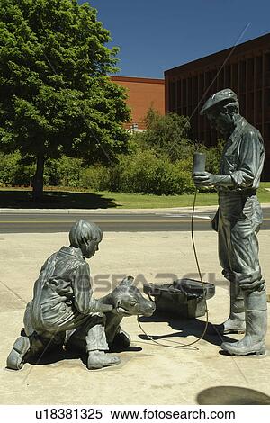 Pullman, WA, Washington, Washington State University, Statue View Large Photo Image Stock Photography - Pullman, WA, Washington, Washington State University, Statue. Fotosearch