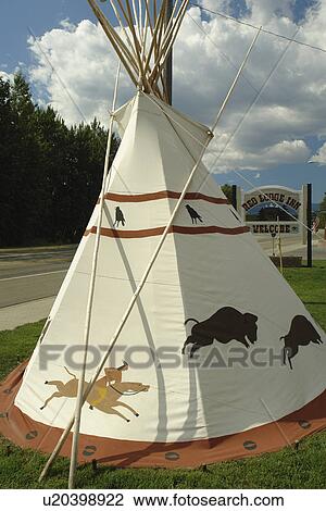 Red Lodge, MT, Montana, downtown, Main Street, teepee View Large Photo Image Stock Image - Red Lodge, MT, Montana, downtown, Main Street, teepee. Fotosearch
