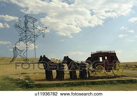 Regent, ND, North Dakota, The Enchanted Highway, World's Largest Scrap Metal Sculptures, Teddy Rides Again View Large Photo Image Stock Image - Regent, ND, North Dakota, The Enchanted Highway, World's Largest Scrap Metal Sculptures, Teddy Rides Again. Fotosearch