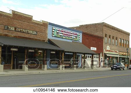 Republic, WA, Washington, downtown View Large Photo Image Stock Photograph - Republic, WA, Washington, downtown. Fotosearch