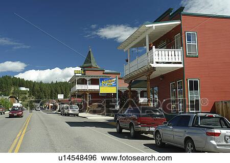 Republic, WA, Washington, downtown View Large Photo Image Stock Photograph - Republic, WA, Washington, downtown. Fotosearch