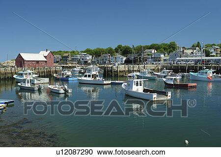 Rockport, MA, Massachusetts, Cape Ann, harbor View Large Photo Image Stock Image - Rockport, MA, Massachusetts, Cape Ann, harbor. Fotosearch