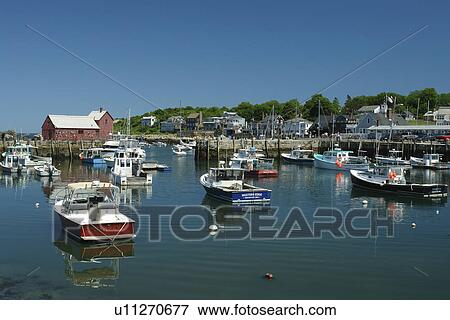 Rockport, MA, Massachusetts, Cape Ann, harbor View Large Photo Image Stock Photo - Rockport, MA, Massachusetts, Cape Ann, harbor. Fotosearch
