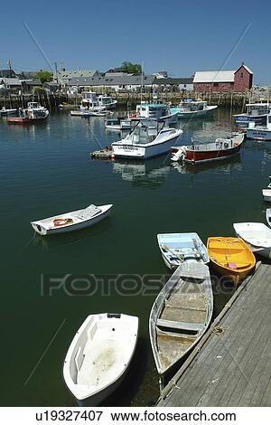 Rockport, MA, Massachusetts, Cape Ann, harbor View Large Photo Image Stock Photo - Rockport, MA, Massachusetts, Cape Ann, harbor. Fotosearch