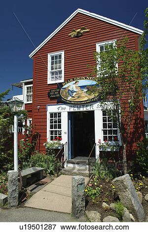Rockport, MA, Massachusetts, Cape Ann, village View Large Photo Image Stock Photo - Rockport, MA, Massachusetts, Cape Ann, village. Fotosearch